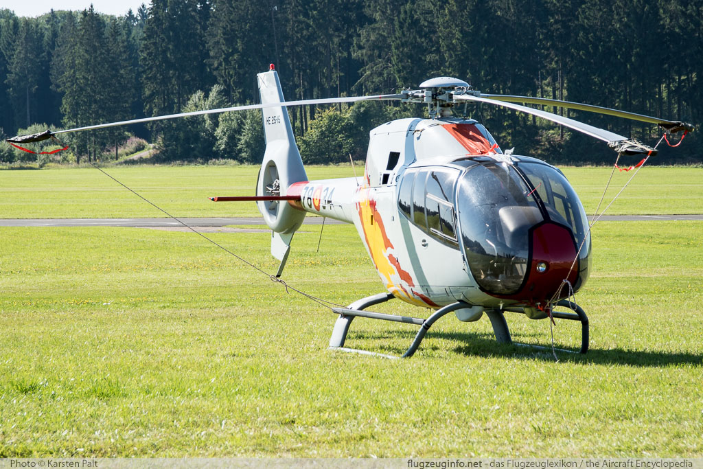 Eurocopter EC 120B Spanish Air Force HE.25-15 1232 Flugtag Breitscheid 2015 Breitscheid (EDGB) 2015-08-30 � Karsten Palt, ID 12102