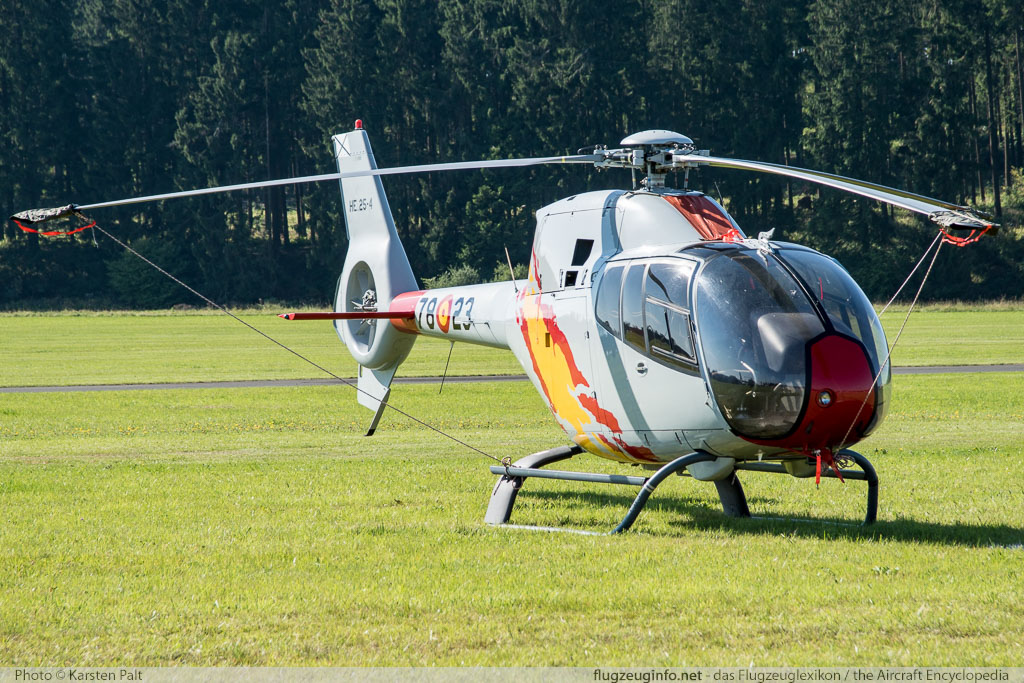 Eurocopter EC 120B Spanish Air Force HE.25-4 1166 Flugtag Breitscheid 2015 Breitscheid (EDGB) 2015-08-30 � Karsten Palt, ID 12104