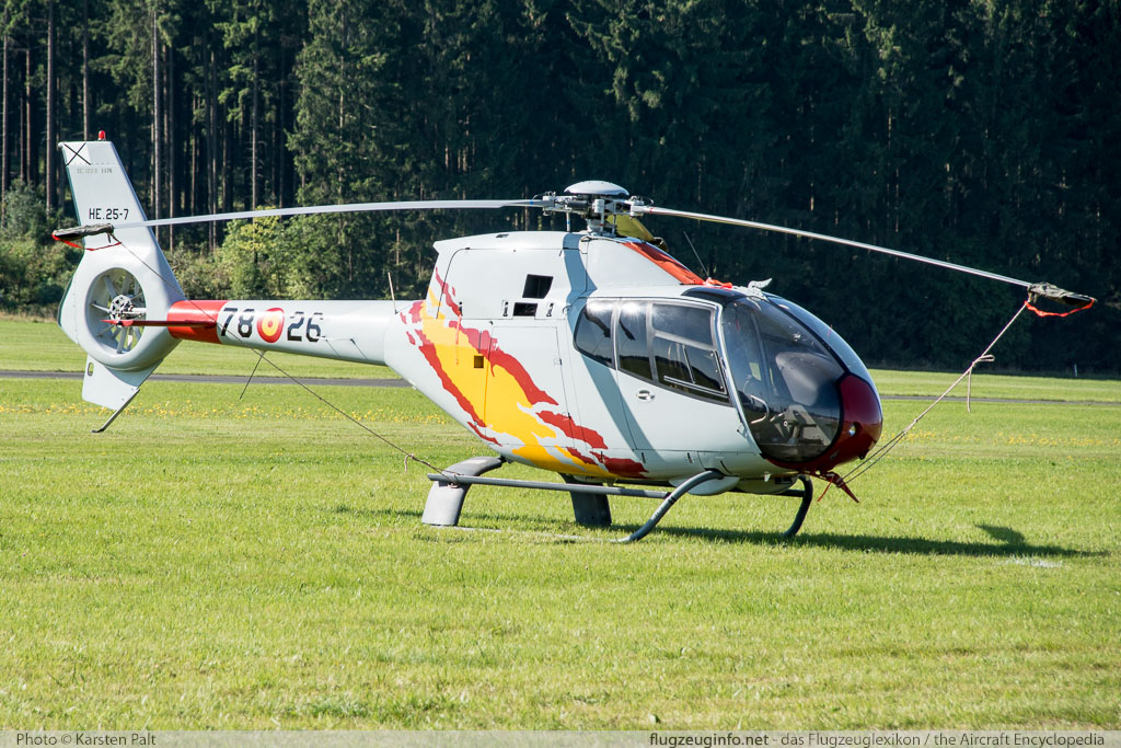 Eurocopter EC 120B Spanish Air Force HE.25-7 1176 Flugtag Breitscheid 2015 Breitscheid (EDGB) 2015-08-30 � Karsten Palt, ID 12105