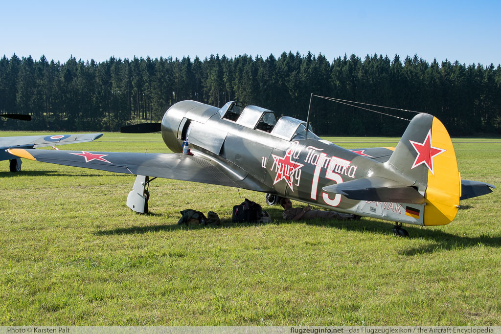 Yakovlev / Let Yak-11 (C.11) D-FYAK 170103 Flugtag Breitscheid 2015 Breitscheid (EDGB) 2015-08-30 � Karsten Palt, ID 12106 Yakovlev / Let Yak-11 (C.11) D-FYAK 170103 Flugtag Breitscheid 2015 Breitscheid (EDGB) 2015-08-30 � Karsten Palt, ID 12106