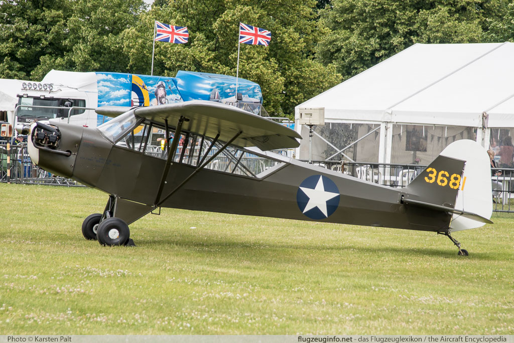 Piper J-3C-90 (L4J) Cub G-AXGP 9542 Flying Legends 2016 Duxford Aerodrome (EGSU / QFO) 2016-07-10 � Karsten Palt, ID 13012 Piper J-3C-90 (L4J) Cub G-AXGP 9542 Flying Legends 2016 Duxford Aerodrome (EGSU / QFO) 2016-07-10 � Karsten Palt, ID 13012