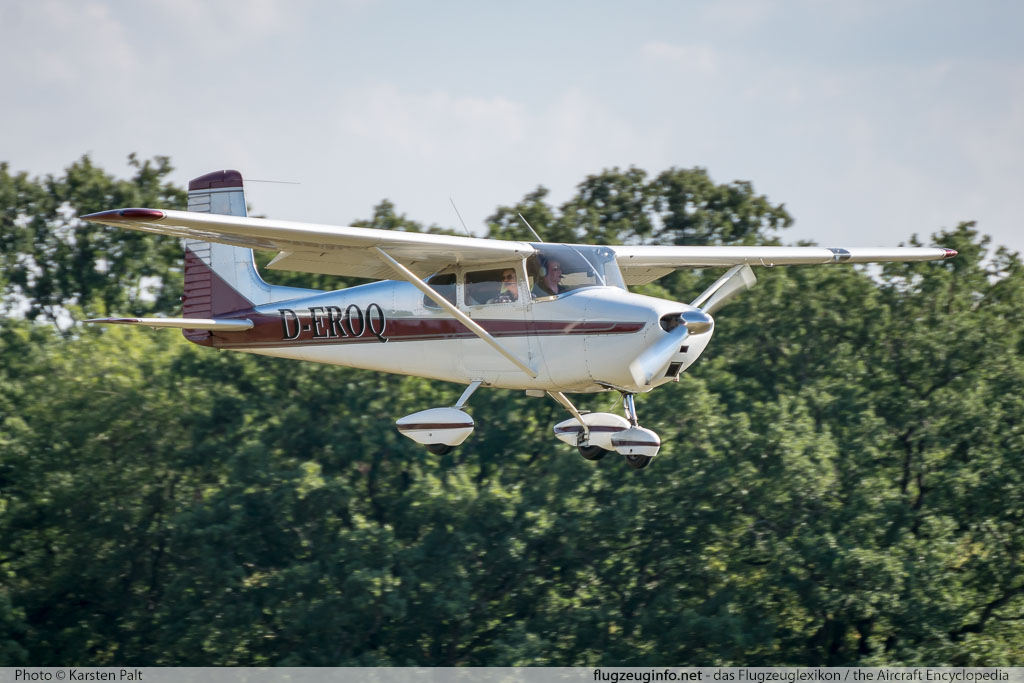 Cessna 172 Skyhawk  D-EROQ 46233 Oldtimer-Fliegertreffen 2016 Kirchheim unter Teck - Hahnweide (EDST) 2016-09-10 � Karsten Palt, ID 13376