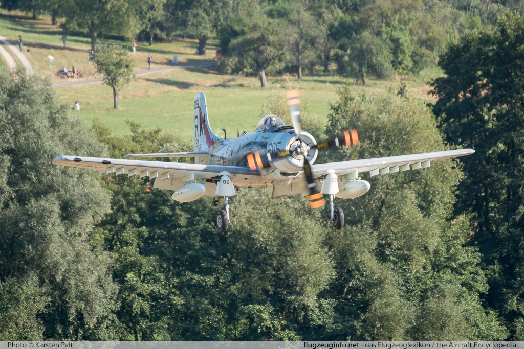 Douglas A-1D Skyraider (AD-4N) Amicale Jean-Baptiste Salis F-AZDP 7449 Oldtimer-Fliegertreffen 2016 Kirchheim unter Teck - Hahnweide (EDST) 2016-09-10 � Karsten Palt, ID 13408 Douglas A-1D Skyraider (AD-4N) Amicale Jean-Baptiste Salis F-AZDP 7449 Oldtimer-Fliegertreffen 2016 Kirchheim unter Teck - Hahnweide (EDST) 2016-09-10 � Karsten Palt, ID 13408