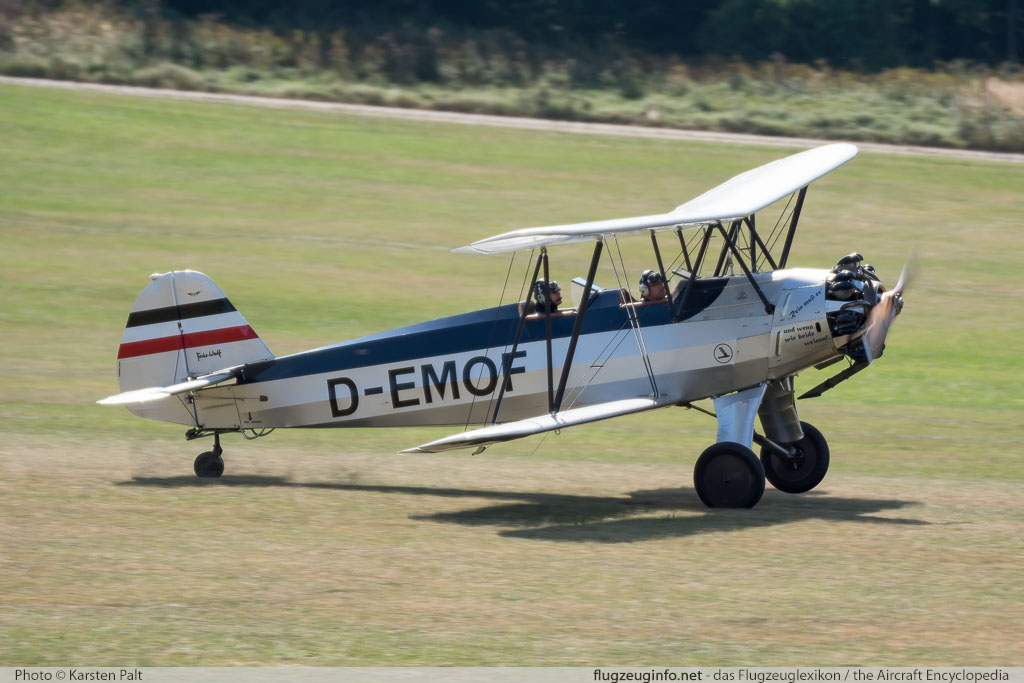 Focke-Wulf FW 44J Stieglitz (ASJA) D-EMOF 82 Oldtimer-Fliegertreffen 2016 Kirchheim unter Teck - Hahnweide (EDST) 2016-09-10 � Karsten Palt, ID 13416 Focke-Wulf FW 44J Stieglitz (ASJA) D-EMOF 82 Oldtimer-Fliegertreffen 2016 Kirchheim unter Teck - Hahnweide (EDST) 2016-09-10 � Karsten Palt, ID 13416