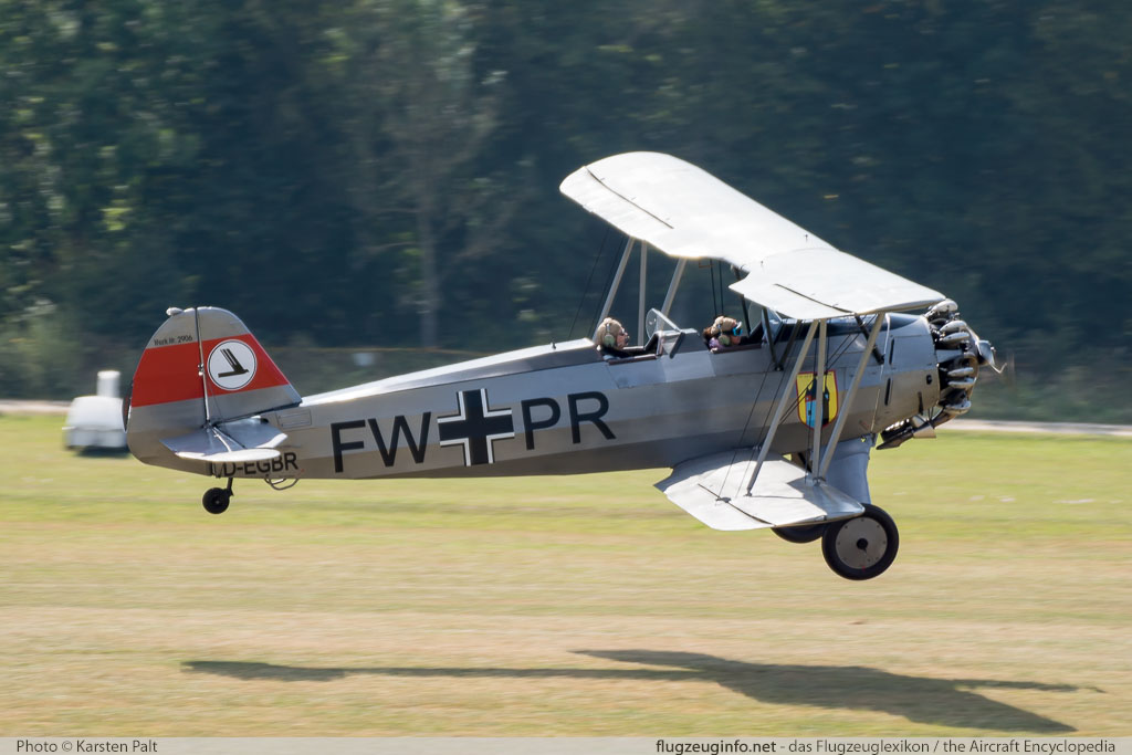 Focke-Wulf FW 44J Stieglitz (CKD)  D-EGBR 2906 Oldtimer-Fliegertreffen 2016 Kirchheim unter Teck - Hahnweide (EDST) 2016-09-10 � Karsten Palt, ID 13419