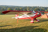 Piper J-3C-65 Cub (L4J)  HB-OAG 12847 Oldtimer-Fliegertreffen 2016 Kirchheim unter Teck - Hahnweide (EDST) 2016-09-10, Photo by: Karsten Palt