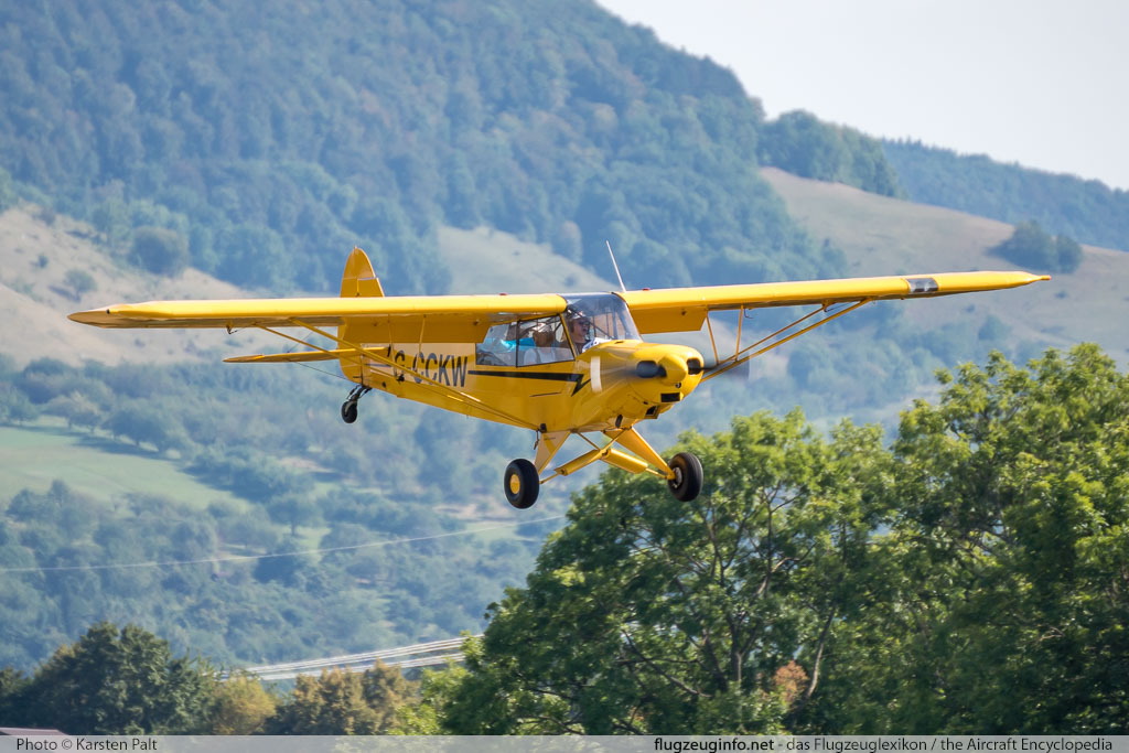 Piper L-21B (PA-18-135 Super Cub)  G-CCKW 18-3535 Oldtimer-Fliegertreffen 2016 Kirchheim unter Teck - Hahnweide (EDST) 2016-09-10 � Karsten Palt, ID 13527