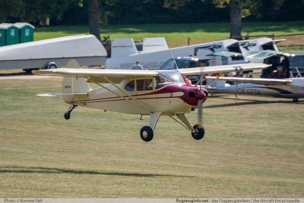 Piper PA-22 (PA-20/22) N831A 22-132 Oldtimer-Fliegertreffen 2016 Kirchheim unter Teck - Hahnweide (EDST) 2016-09-10 � Karsten Palt, ID 13552 Piper PA-22 (PA-20/22) N831A 22-132 Oldtimer-Fliegertreffen 2016 Kirchheim unter Teck - Hahnweide (EDST) 2016-09-10 � Karsten Palt, ID 13552