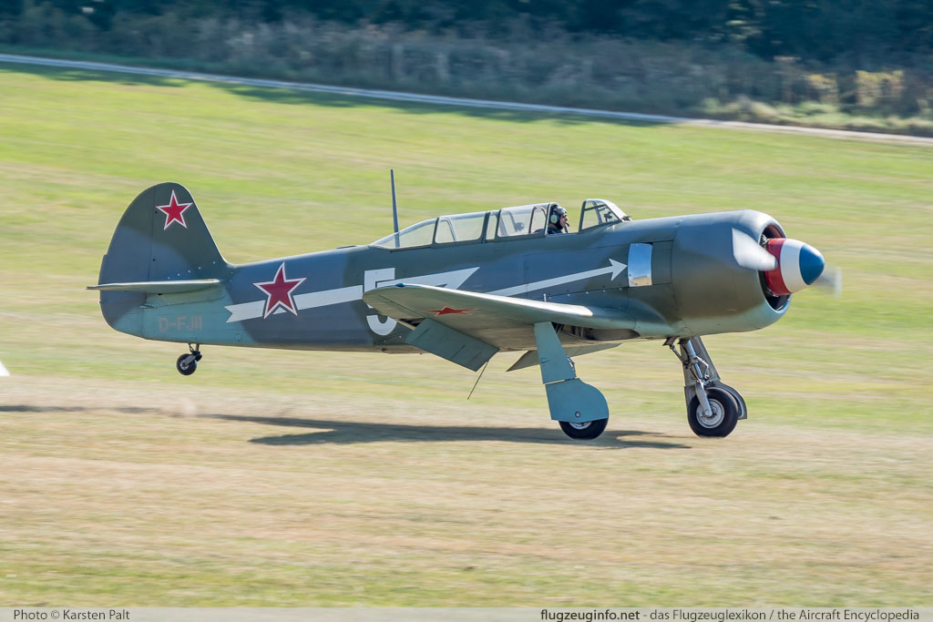 Yakovlev Yak-11 D-FJII Y-5434 Oldtimer-Fliegertreffen 2016 Kirchheim unter Teck - Hahnweide (EDST) 2016-09-10 � Karsten Palt, ID 13593 Yakovlev Yak-11 D-FJII Y-5434 Oldtimer-Fliegertreffen 2016 Kirchheim unter Teck - Hahnweide (EDST) 2016-09-10 � Karsten Palt, ID 13593