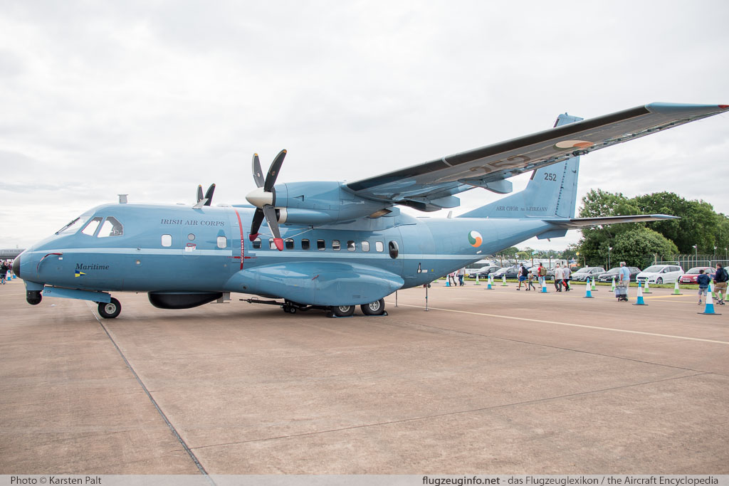 CASA / Airtech CN235-100M Irish Air Corps 252 85 Royal International Air Tattoo 2016 RAF Fairford (EGVA / FFD) 2016-07-09 � Karsten Palt, ID 12795 CASA / Airtech CN235-100M Irish Air Corps 252 85 Royal International Air Tattoo 2016 RAF Fairford (EGVA / FFD) 2016-07-09 � Karsten Palt, ID 12795