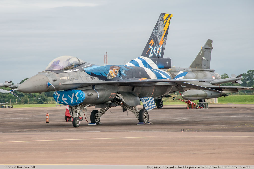 Lockheed Martin F-16C Fighting Falcon Hellenic (Greece) Air Force 523 XK-24 Royal International Air Tattoo 2016 RAF Fairford (EGVA / FFD) 2016-07-09 � Karsten Palt, ID 12863