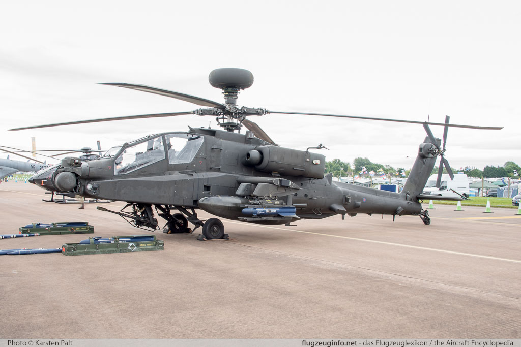 McDonnell Douglas / Boeing AH-64 Apache AH.1  Royal Army Air Corps ZJ226 DU060/WAH60 Royal International Air Tattoo 2016 RAF Fairford (EGVA / FFD) 2016-07-09 � Karsten Palt, ID 12887