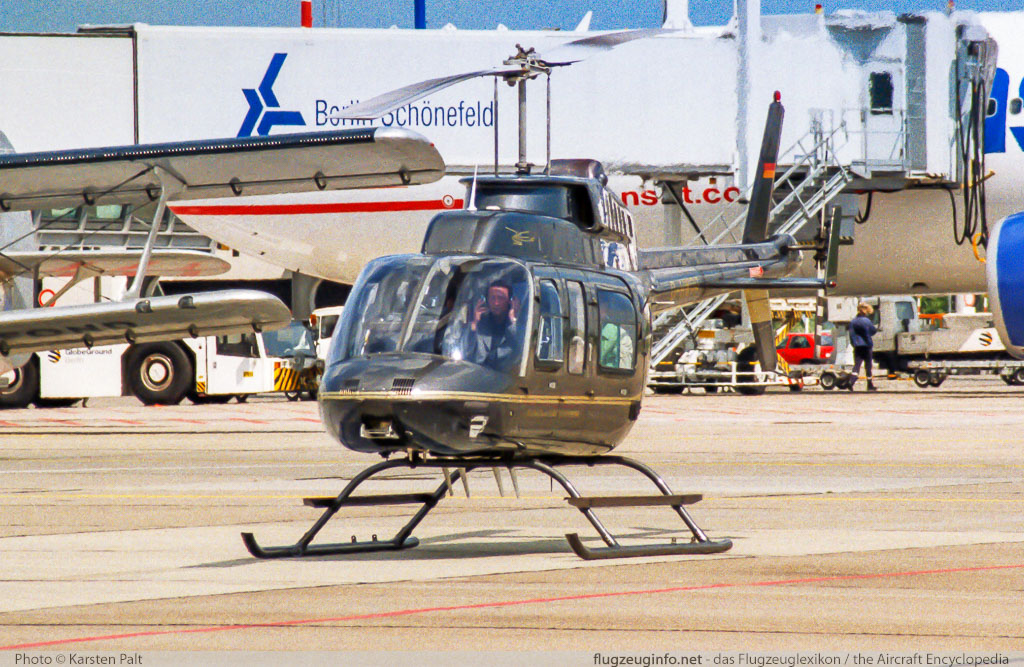Bell Helicopter 206L-3 Long Ranger HLG Heli-Charter D-HWPP 51480  Berlin - Schönefeld (EDDB / SXF) 2001-05-19 ï¿½ Karsten Palt, ID 11908