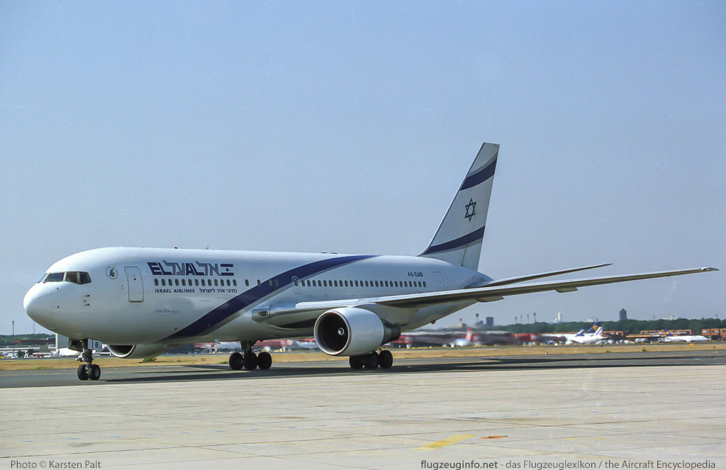 Boeing 767-258 El Al Israel Airlines 4X-EAB 22973 / 68  Berlin-Tegel (EDDT / TXL) 2001-07-10 � Karsten Palt, ID 11913