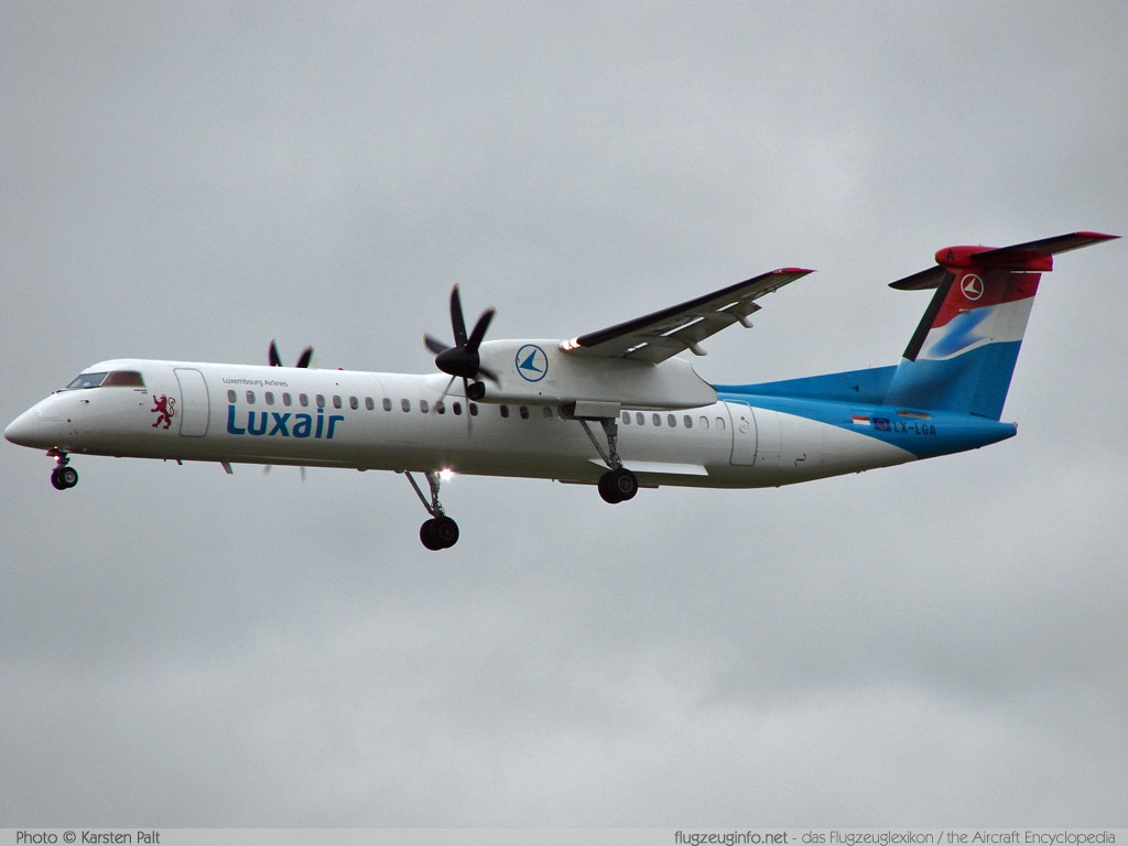 De Havilland Canada / Bombardier DHC-8-402Q Dash 8 Luxair LX-LGA 4159 Frankfurt am Main (EDDF / FRA) 2007-09-07 � Karsten Palt, ID 506 De Havilland Canada / Bombardier DHC-8-402Q Dash 8 Luxair LX-LGA 4159 Frankfurt am Main (EDDF / FRA) 2007-09-07 � Karsten Palt, ID 506