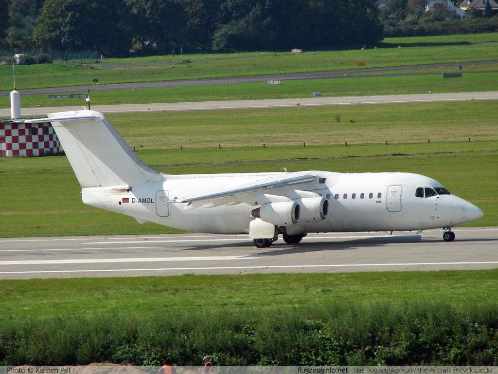 BAe 146-200 WDL Aviation D-AMGL E2055  Düsseldorf International (EDDL / DUS) 2007-09-06 ï¿½ Karsten Palt, ID 471