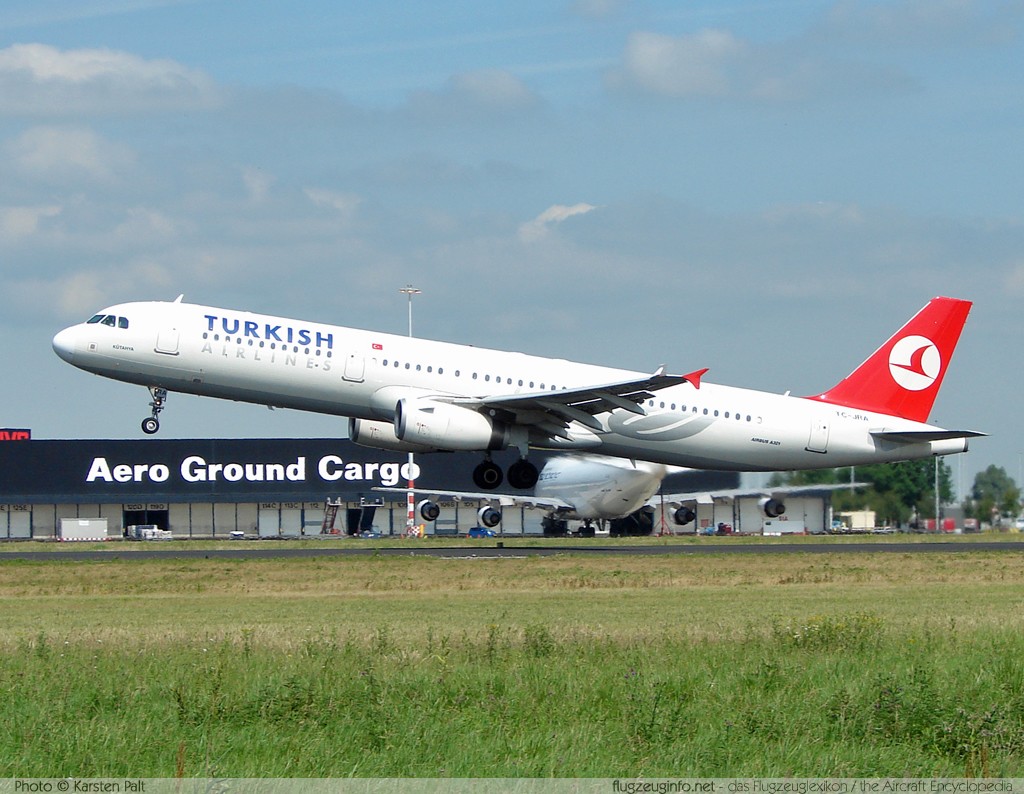 Airbus A321-232 Turkish Airlines TC-JRA 2823  Amsterdam-Schiphol (EHAM / AMS) 2007-06-19 � Karsten Palt, ID 367