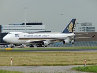 Boeing 747-412F/SCD Singapore Airlines Cargo 9V-SFO 32900 / 1349  Amsterdam-Schiphol (EHAM / AMS) 2007-06-19, Photo by: Karsten Palt