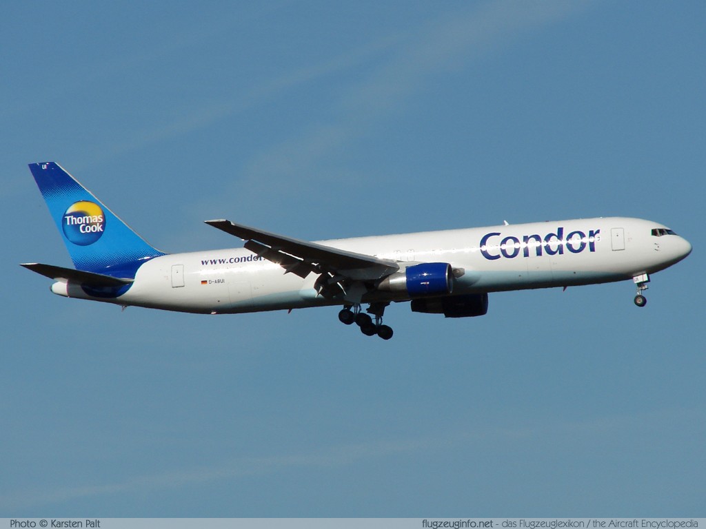 Boeing 767-330ER Condor D-ABUI 26988 / 562  Frankfurt am Main (EDDF / FRA) 2007-10-20 � Karsten Palt, ID 731