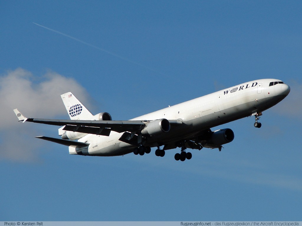 McDonnell Douglas MD-11F World Airways Cargo N274WA 48633 / 563 Frankfurt am Main (EDDF / FRA) 2007-10-20 � Karsten Palt, ID 762 McDonnell Douglas MD-11F World Airways Cargo N274WA 48633 / 563 Frankfurt am Main (EDDF / FRA) 2007-10-20 � Karsten Palt, ID 762