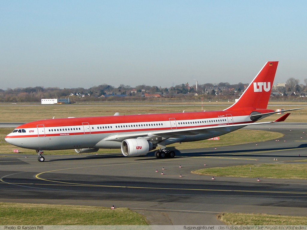 Airbus A330-223 LTU - Lufttransport-Unternehmen D-ALPF 476 Düsseldorf International (EDDL / DUS) 2008-02-16 � Karsten Palt, ID 782 Airbus A330-223 LTU - Lufttransport-Unternehmen D-ALPF 476 Düsseldorf International (EDDL / DUS) 2008-02-16 � Karsten Palt, ID 782