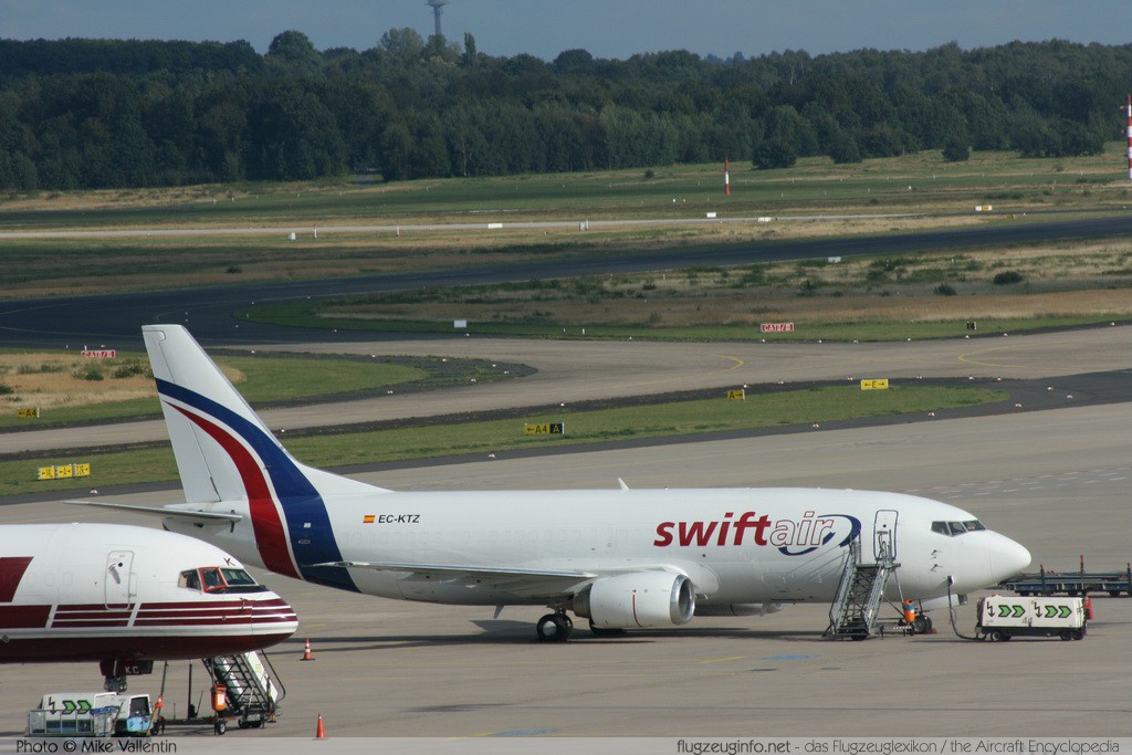 Boeing 737-375F Swiftair EC-KTZ 27826 / 2694  Cologne / Köln-Bonn (EDDK / CGN) 2008-09-10 ï¿½ Mike Vallentin, ID 1382