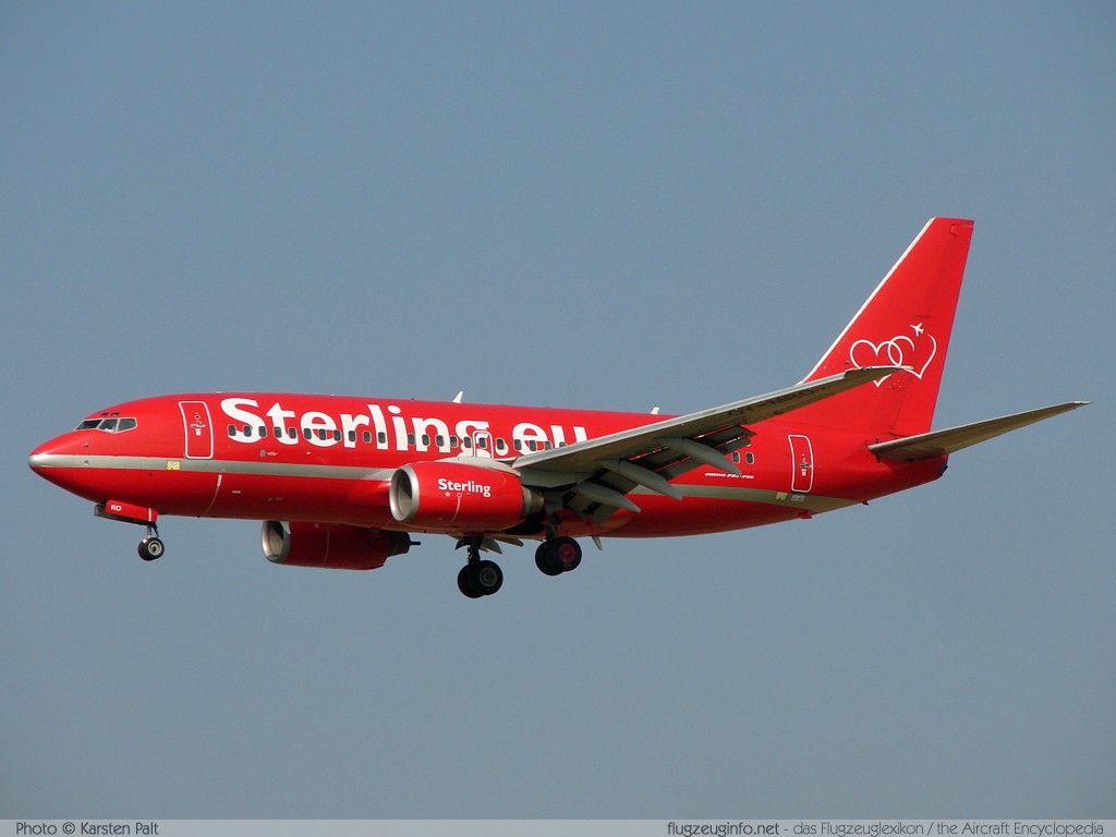 Boeing 737-73A Sterling Airlines OY-MRO 28497 / 216 Brussel/Bruxelles - Brussels Airport (EBBR / BRU) 2008-09-28 � Karsten Palt, ID 1540 Boeing 737-73A Sterling Airlines OY-MRO 28497 / 216 Brussel/Bruxelles - Brussels Airport (EBBR / BRU) 2008-09-28 � Karsten Palt, ID 1540