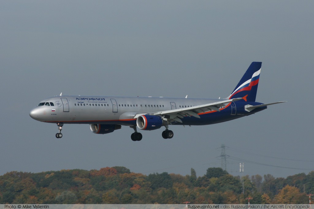 Airbus A321-211 Aeroflot VP-BQR 2903 Düsseldorf International (EDDL / DUS) 2008-10-10 � Mike Vallentin, ID 1551 Airbus A321-211 Aeroflot VP-BQR 2903 Düsseldorf International (EDDL / DUS) 2008-10-10 � Mike Vallentin, ID 1551