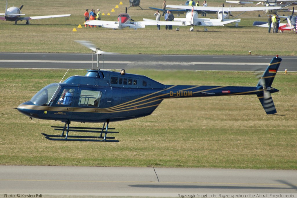 Bell 206B-2 JetRanger  D-HTOM 2434  Friedrichshafen (EDNY / FDH) 2009-04-03 � Karsten Palt, ID 1773