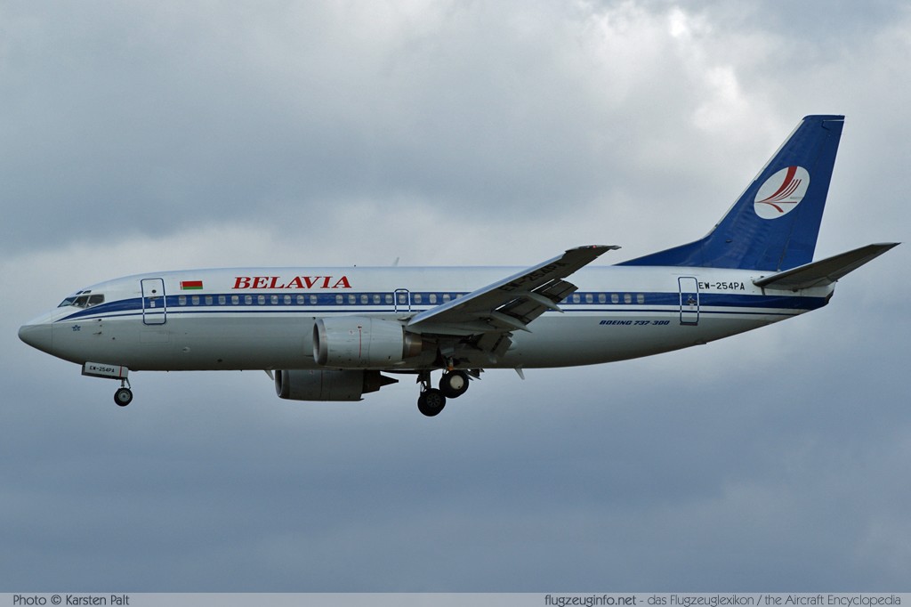 Boeing 737-3Q8 Belavia EW-254PA 26294 / 2550 Frankfurt am Main (EDDF / FRA) 2009-09-06 � Karsten Palt, ID 2887 Boeing 737-3Q8 Belavia EW-254PA 26294 / 2550 Frankfurt am Main (EDDF / FRA) 2009-09-06 � Karsten Palt, ID 2887