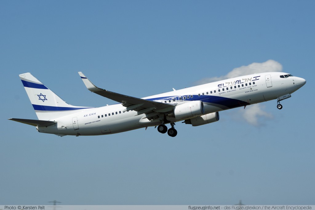 Boeing 737-85P (wl) El Al Israel Airlines 4X-EKH 35485 / 2871  Amsterdam-Schiphol (EHAM / AMS) 2009-06-23 � Karsten Palt, ID 2392