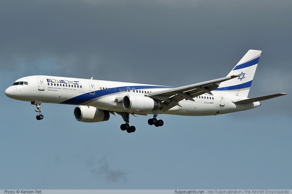 Boeing 757-258 El Al Israel Airlines 4X-EBU 26053 / 529  Frankfurt am Main (EDDF / FRA) 2009-09-06 � Karsten Palt, ID 2895