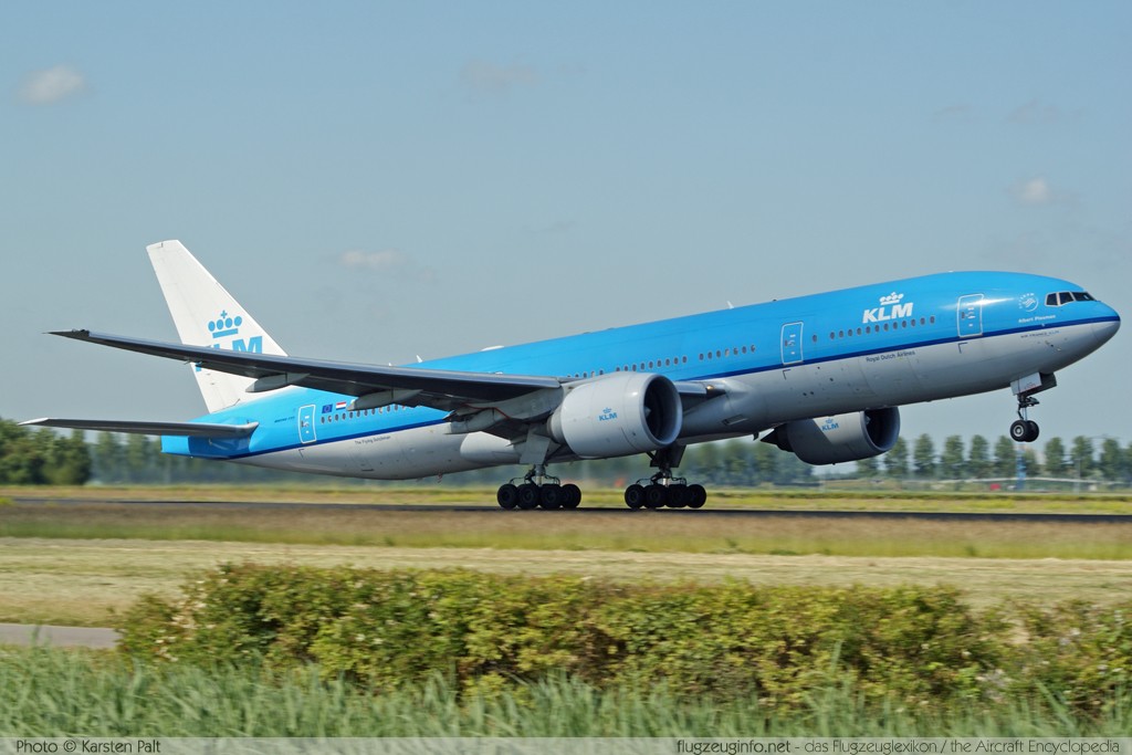 Boeing 777-206ER KLM - Royal Dutch Airlines PH-BQA 33711 / 454 Amsterdam-Schiphol (EHAM / AMS) 2009-06-23 � Karsten Palt, ID 2433 Boeing 777-206ER KLM - Royal Dutch Airlines PH-BQA 33711 / 454 Amsterdam-Schiphol (EHAM / AMS) 2009-06-23 � Karsten Palt, ID 2433