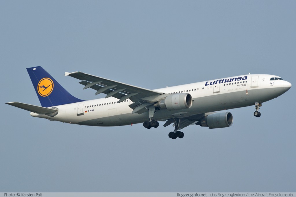 Airbus A300B4-603 Lufthansa D-AIAU 623  Frankfurt am Main (EDDF / FRA) 2009-04-05 � Karsten Palt, ID 1998