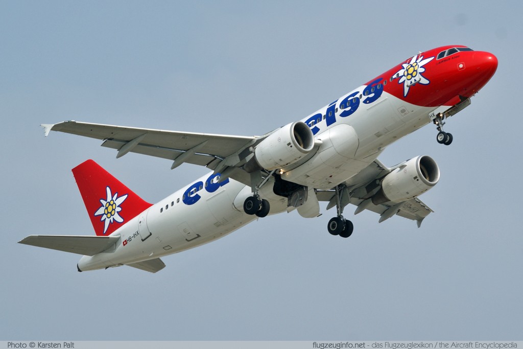 Airbus A320-214 Edelweiss Air HB-IHX 942 Zürich (LSZH / ZRH) 2009-04-04 � Karsten Palt, ID 1906 Airbus A320-214 Edelweiss Air HB-IHX 942 Zürich (LSZH / ZRH) 2009-04-04 � Karsten Palt, ID 1906