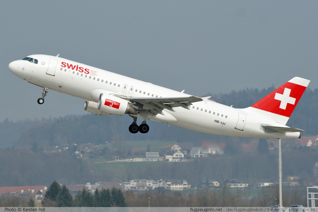Airbus A320-214 Swiss Intl Air Lines HB-IJJ 585 Zürich (LSZH / ZRH) 2009-04-04 � Karsten Palt, ID 1910 Airbus A320-214 Swiss Intl Air Lines HB-IJJ 585 Zürich (LSZH / ZRH) 2009-04-04 � Karsten Palt, ID 1910