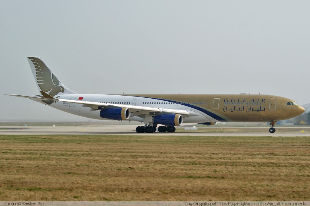 Airbus A340-313X Gulf Air A9C-LG 212 Frankfurt am Main (EDDF / FRA) 2009-04-05 � Karsten Palt, ID 1986 Airbus A340-313X Gulf Air A9C-LG 212 Frankfurt am Main (EDDF / FRA) 2009-04-05 � Karsten Palt, ID 1986