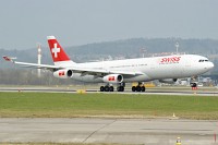 Airbus A340-313X Swiss Intl Air Lines HB-JMB 545  Zrich (LSZH / ZRH) 2009-04-04, Photo by: Karsten Palt