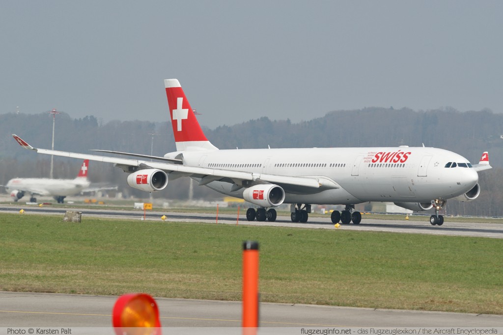 Airbus A340-313X Swiss Intl Air Lines HB-JMI 598 Zürich (LSZH / ZRH) 2009-04-04 � Karsten Palt, ID 1934 Airbus A340-313X Swiss Intl Air Lines HB-JMI 598 Zürich (LSZH / ZRH) 2009-04-04 � Karsten Palt, ID 1934