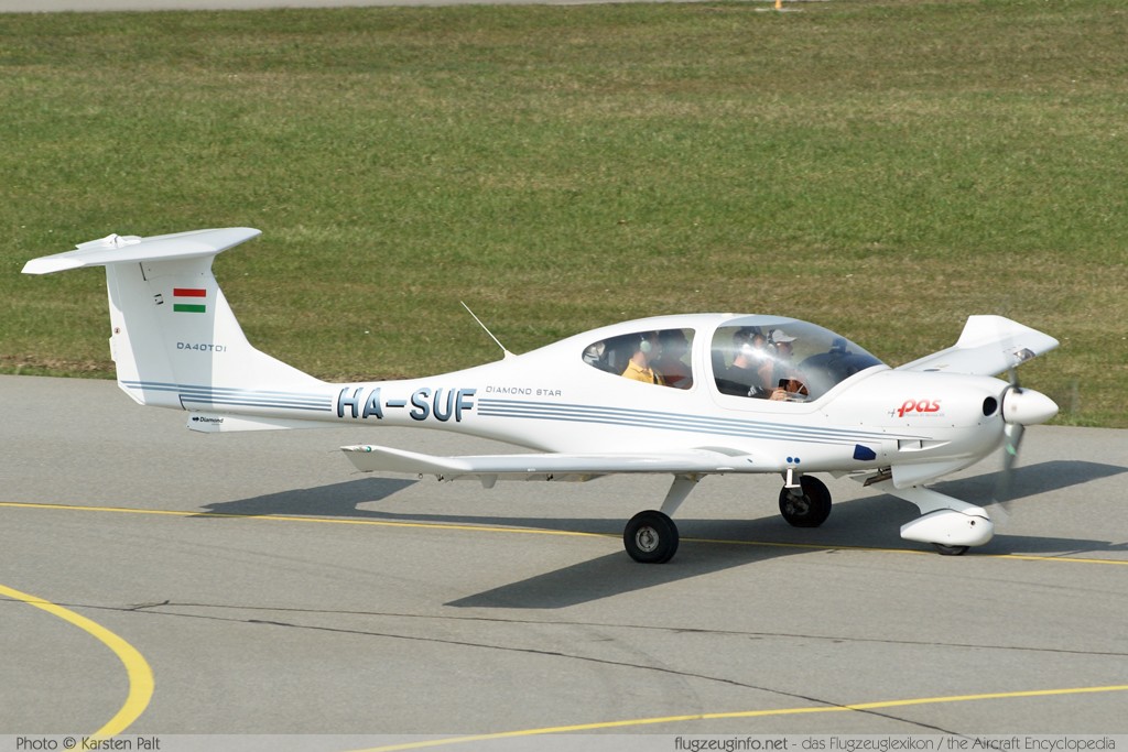 Diamond DA40 TDI Diamond Star Pannon Air Service HA-SUF D4.011 Friedrichshafen (EDNY / FDH) 2009-04-03 � Karsten Palt, ID 1788 Diamond DA40 TDI Diamond Star Pannon Air Service HA-SUF D4.011 Friedrichshafen (EDNY / FDH) 2009-04-03 � Karsten Palt, ID 1788