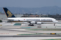 Airbus A380-841 Singapore Airlines 9V-SKN 071  LAX International Airport (KLAX / LAX) 2015-06-05, Photo by: Karsten Palt