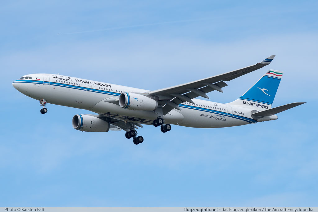 Airbus A330-243 Kuwait Airways 9K-APD 1678 London Heathrow (EGLL / LHR) 2016-07-08 � Karsten Palt, ID 12704 Airbus A330-243 Kuwait Airways 9K-APD 1678 London Heathrow (EGLL / LHR) 2016-07-08 � Karsten Palt, ID 12704