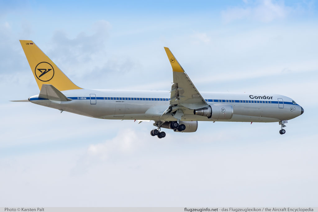 Boeing 767-31BER Condor D-ABUM 25170 / 542  Frankfurt am Main (EDDF / FRA) 2016-05-09 � Karsten Palt, ID 12500