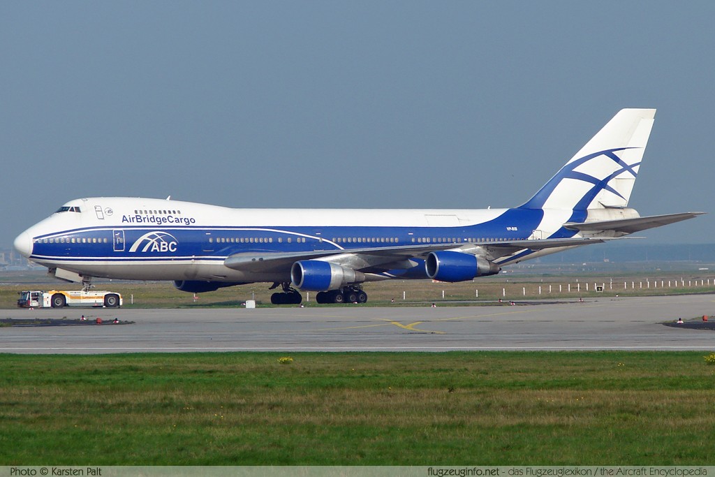 Boeing 747-243B(SF) Air Bridge Cargo VP-BIB 22506 / 492 Frankfurt am Main (EDDF / FRA) 2006-10-14 � Karsten Palt, ID 208 Boeing 747-243B(SF) Air Bridge Cargo VP-BIB 22506 / 492 Frankfurt am Main (EDDF / FRA) 2006-10-14 � Karsten Palt, ID 208