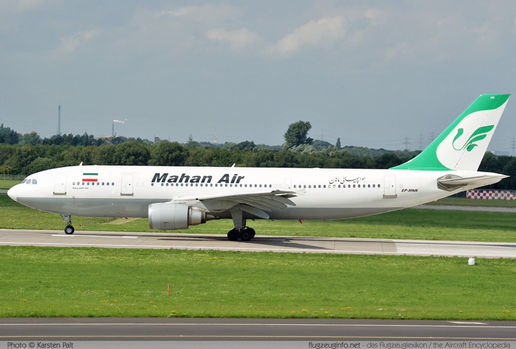 Airbus A300B4-603 Mahan Air EP-MNR 411  Düsseldorf International (EDDL / DUS) 2010-08-21 ï¿½ Karsten Palt, ID 4043