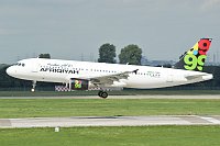 Airbus A320-214 Afriqiyah Airways 5A-ONA 3224  Düsseldorf International (EDDL / DUS) 2010-08-21, Photo by: Karsten Palt