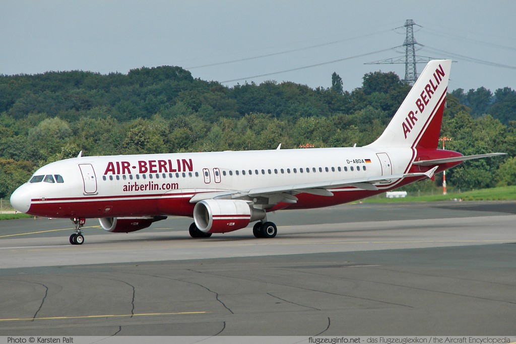 Airbus A320-214 Air Berlin D-ABDA 2539 Düsseldorf International (EDDL / DUS) 2006-09-02 � Karsten Palt, ID 109 Airbus A320-214 Air Berlin D-ABDA 2539 Düsseldorf International (EDDL / DUS) 2006-09-02 � Karsten Palt, ID 109