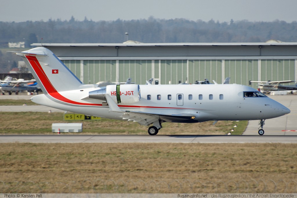 Canadair / Bombardier CL-600-2B16 Challenger 605 Private HB-JGT 5736  Stuttgart (EDDS / STR) 2009-04-02 � Karsten Palt, ID 1692
