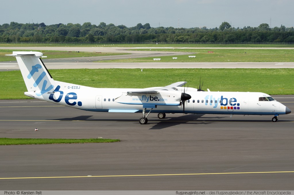 De Havilland Canada / Bombardier DHC-8-402Q Dash 8 flybe - British European G-ECOJ 4229 Düsseldorf International (EDDL / DUS) 2010-08-21 � Karsten Palt, ID 4090 De Havilland Canada / Bombardier DHC-8-402Q Dash 8 flybe - British European G-ECOJ 4229 Düsseldorf International (EDDL / DUS) 2010-08-21 � Karsten Palt, ID 4090