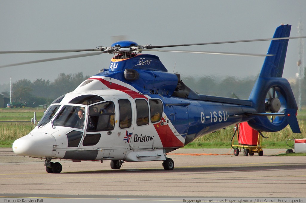 Eurocopter EC 155B1 Bristow Helicopters G-ISSU 6762  Den Helder (EHKD / DHR) 2010-10-07 � Karsten Palt, ID 5702
